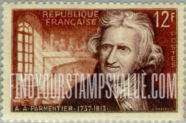 FindYourStampsValue: Antoine-Augustin Parmentier