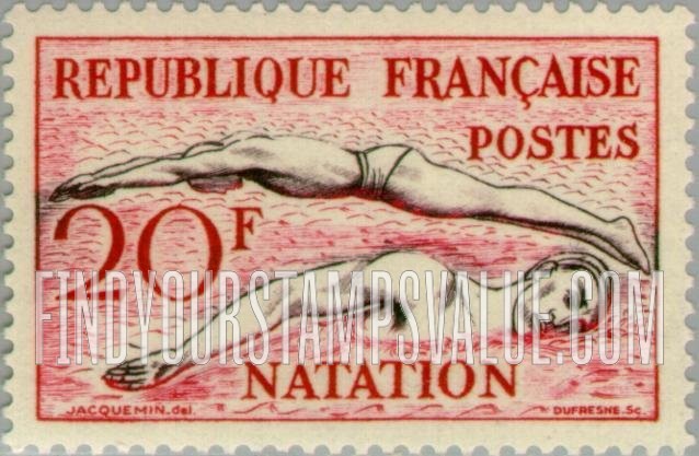 FindYourStampsValue: Swimming