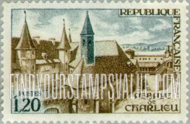 FindYourStampsValue: Charlieu Abbey