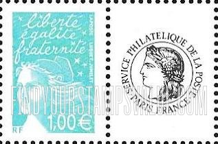 FindYourStampsValue: Marianne Type of 1997