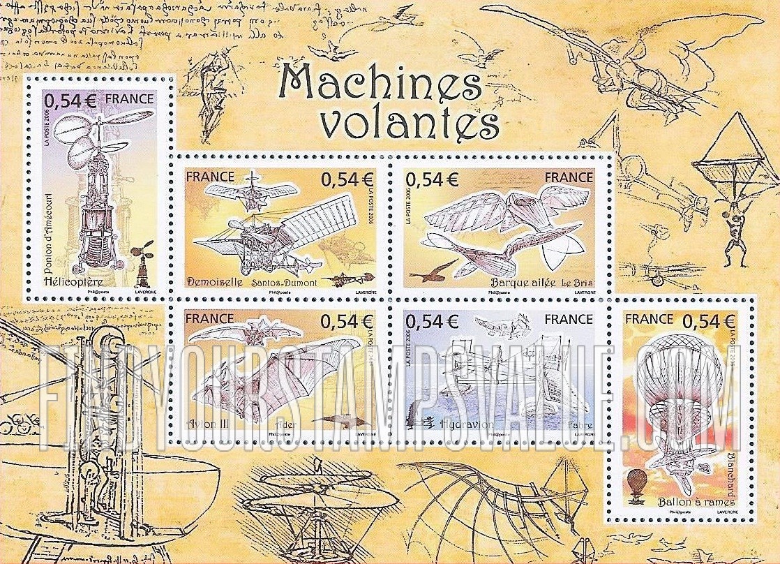 FindYourStampsValue: Flying Machines