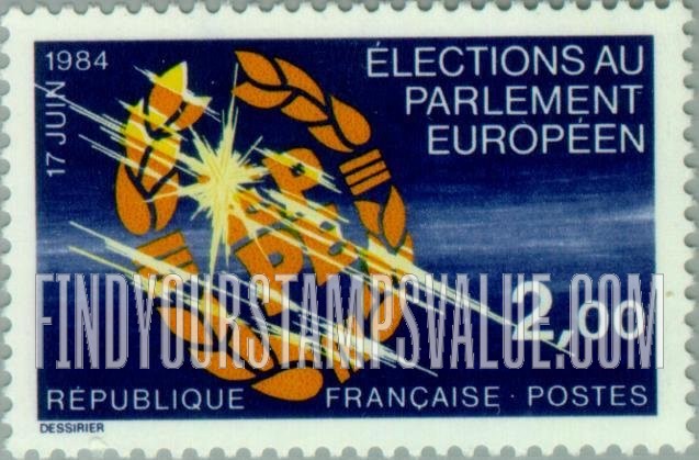 FindYourStampsValue: 2nd European Parliament Election