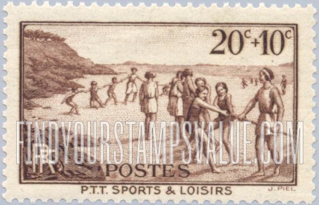 FindYourStampsValue: SEMI-POSTAL - Tug of War