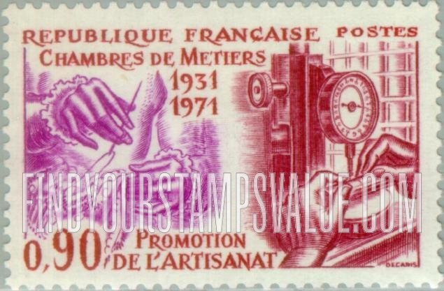 FindYourStampsValue: Embroidery and Tool Making