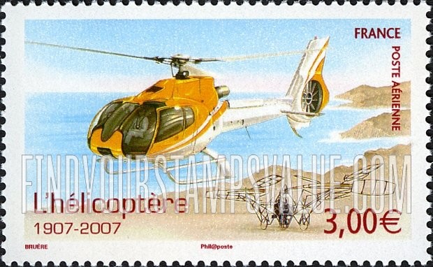 FindYourStampsValue: AIR POST - Helicopters, Centennial