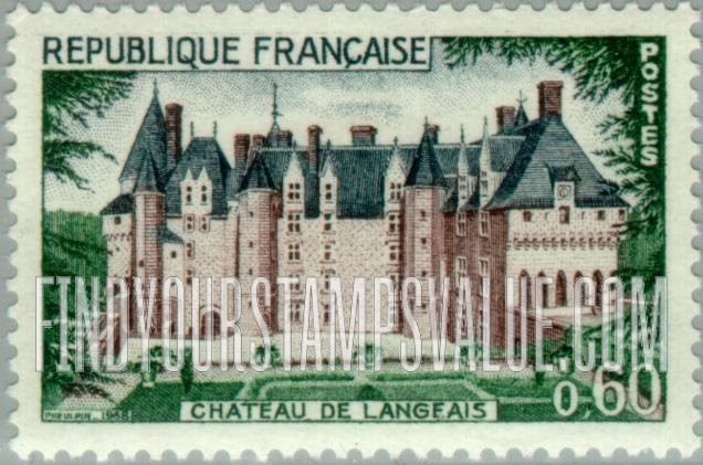 FindYourStampsValue: Chateau de Langeais