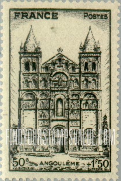 FindYourStampsValue: SEMI-POSTAL - Angoulême