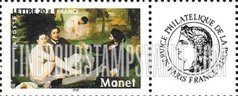 FindYourStampsValue: Impressionist Paintings: Luncheon on the Grass, by Edouard Manet