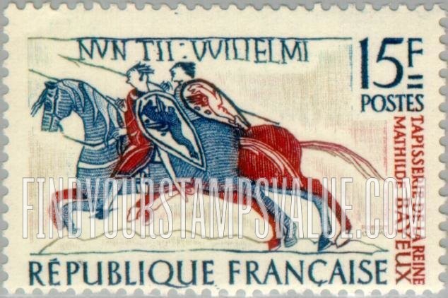 FindYourStampsValue: Bayeux Tapestry Horsemen