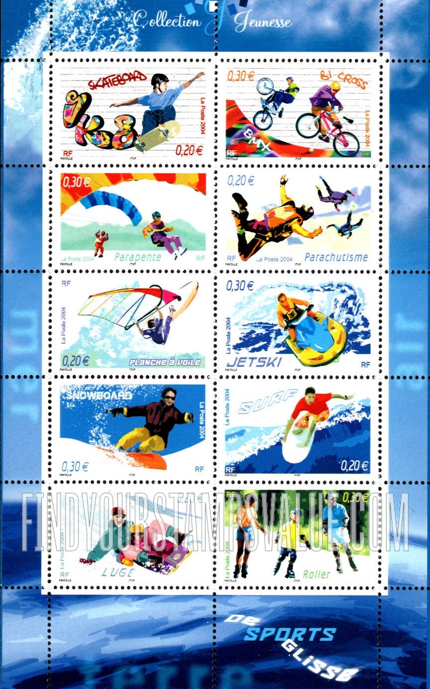FindYourStampsValue: Extreme Sports