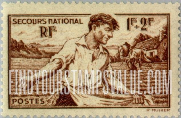 FindYourStampsValue: SEMI-POSTAL - Sowing