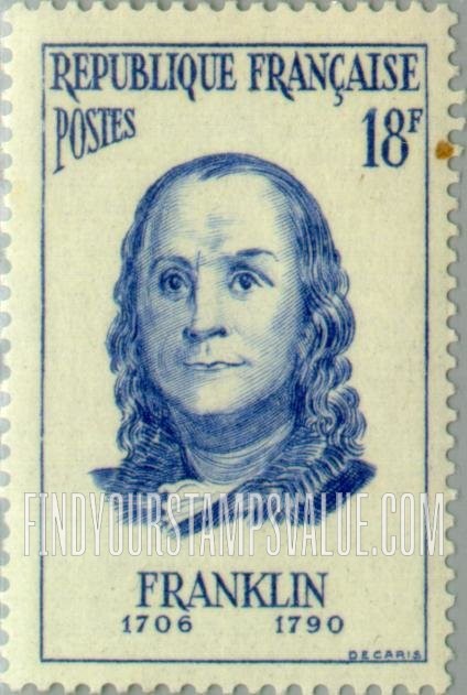 FindYourStampsValue: Benjamin Franklin