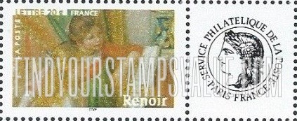 FindYourStampsValue: Impressionist Paintings: Two Young Girls at the Piano, by Auguste Renoir