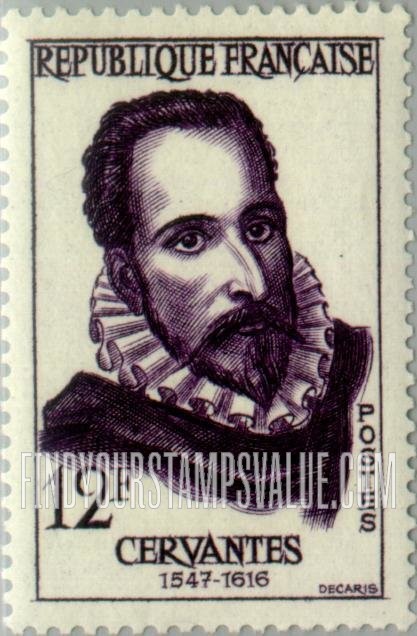 FindYourStampsValue: Miguel de Cervantes