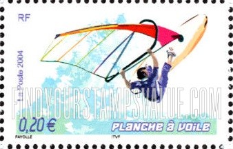 FindYourStampsValue: Extreme Sports: Sailboarding