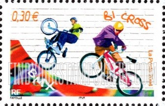 FindYourStampsValue: Extreme Sports: BMX bicycling