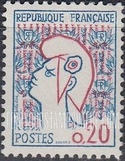 FindYourStampsValue: Marianne by Cocteau