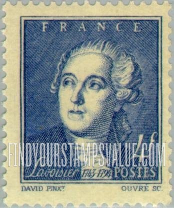 FindYourStampsValue: Antoine Lavoisier (1743-94), French Scientist