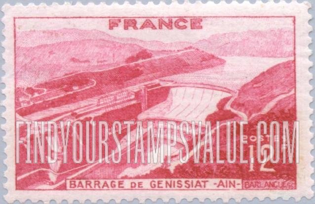 FindYourStampsValue: Genissiat Dam