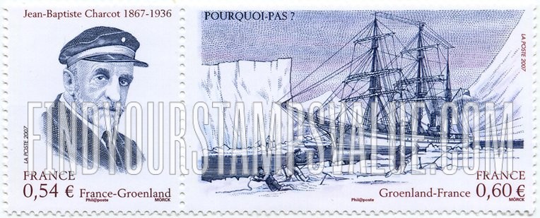FindYourStampsValue: Jean-Baptiste Charcot and Ship Pourquoi Pas?