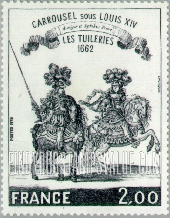 FindYourStampsValue: Tournament, 1662, Etching