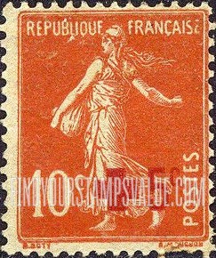 FindYourStampsValue: SEMI-POSTAL - Sower: Surcharged in Red
