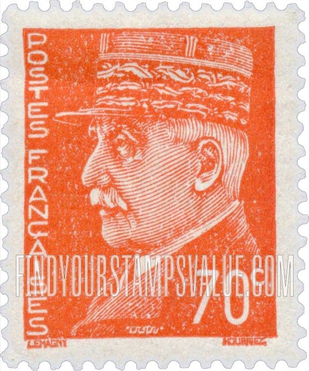 FindYourStampsValue: Marshal Pétain