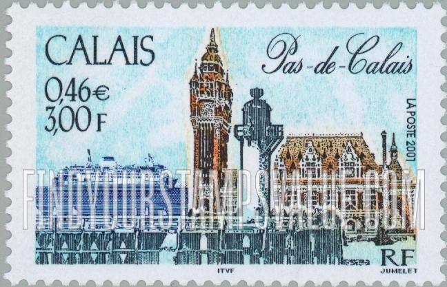 FindYourStampsValue: Tourism Issue: Calais
