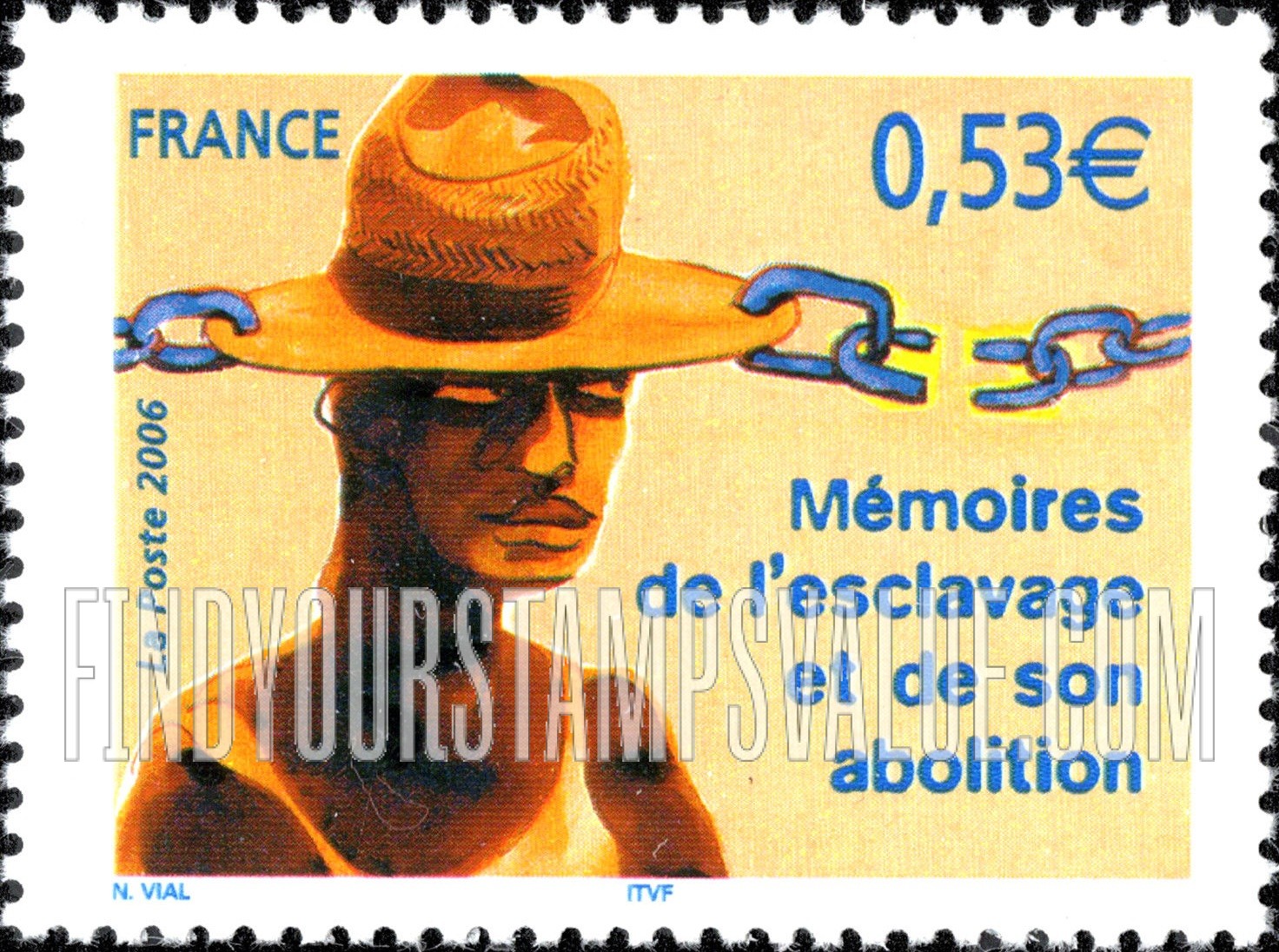 FindYourStampsValue: Remembrance of Slavery Day, 5th Anniversary