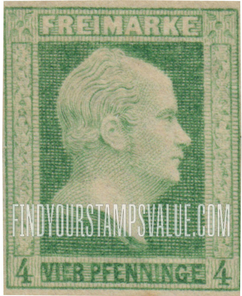 FindYourStampsValue: King Frederick William IV