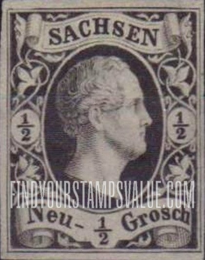 FindYourStampsValue: Frederick Augustus II