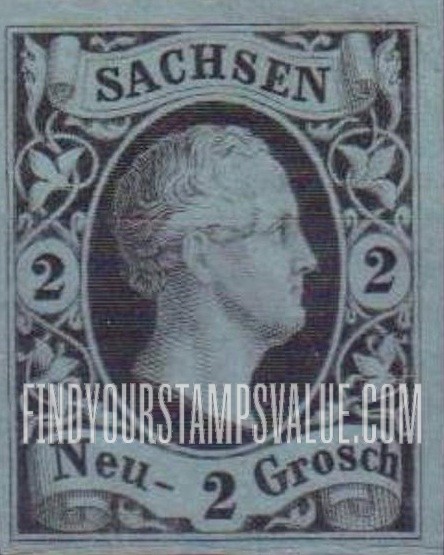 FindYourStampsValue: Frederick Augustus II