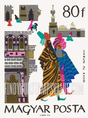 FindYourStampsValue: Tales from the Arabian Nights: Harun al-Rashid