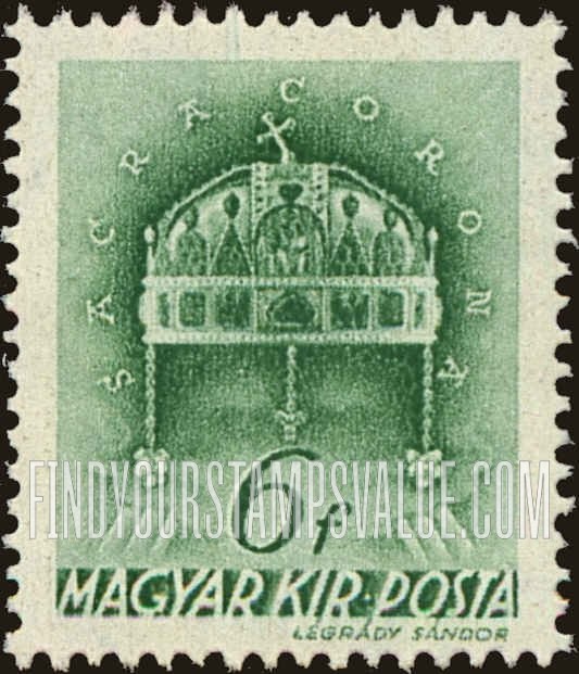 FindYourStampsValue: Crown of Saint Stephen
