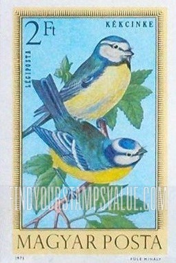 FindYourStampsValue: Blue titmice