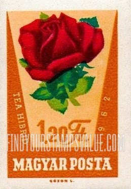 FindYourStampsValue: Tea Hibrid Rose
