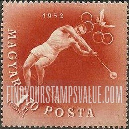 FindYourStampsValue: Olympic Games Type: Hammer thrower