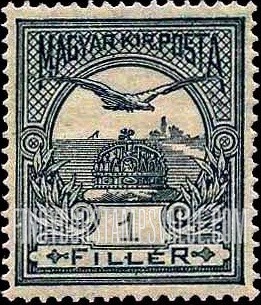 FindYourStampsValue: “Turul” and Crown of Saint Stephen
