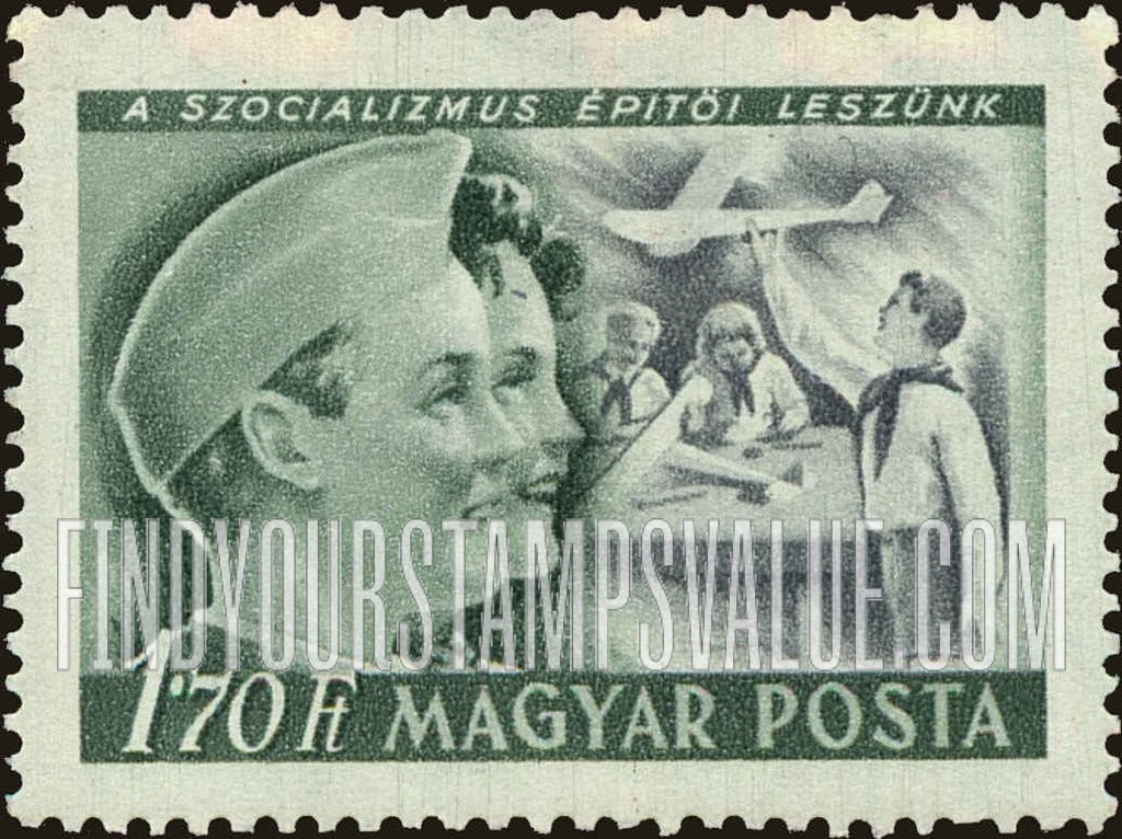 FindYourStampsValue: Children’s Day: Model plane building