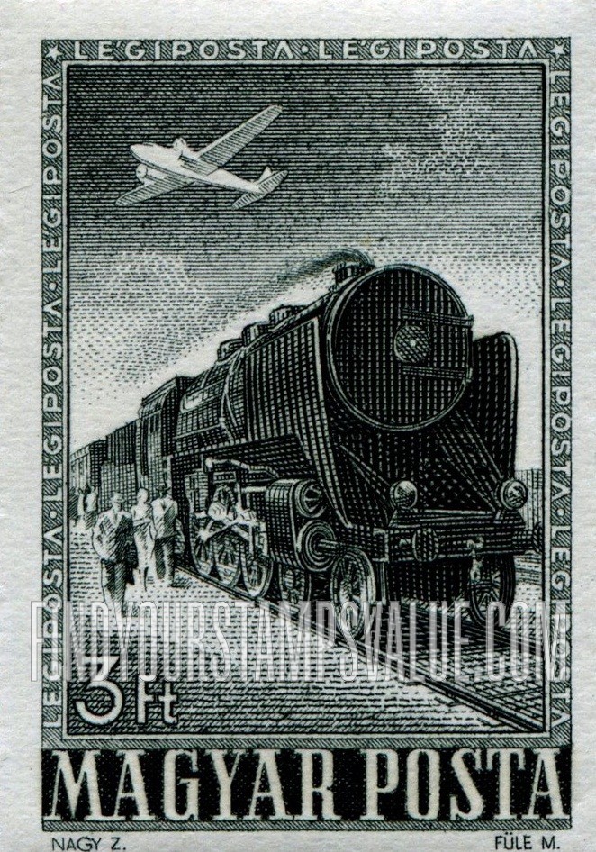 FindYourStampsValue: Passenger train