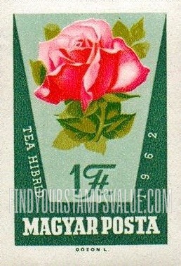 FindYourStampsValue: Tea Hibrid Rose