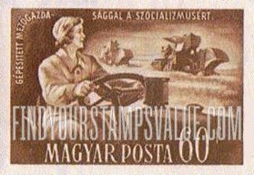 FindYourStampsValue: Woman tractor operator