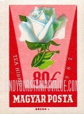 FindYourStampsValue: Tea Hibrid Rose