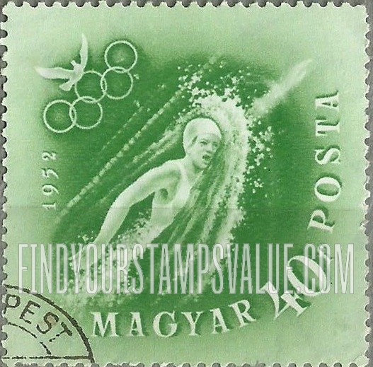 FindYourStampsValue: Swimmer
