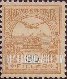FindYourStampsValue: “Turul” and Crown of Saint Stephen