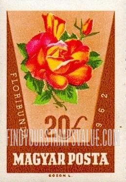 FindYourStampsValue: Floribunda Rose