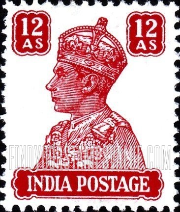 FindYourStampsValue: Empire: King George VI - साम्राज्य: राजा जॉर्ज षष्ठम्
