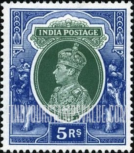 FindYourStampsValue: Empire: King George VI - साम्राज्य: राजा जॉर्ज षष्ठम्