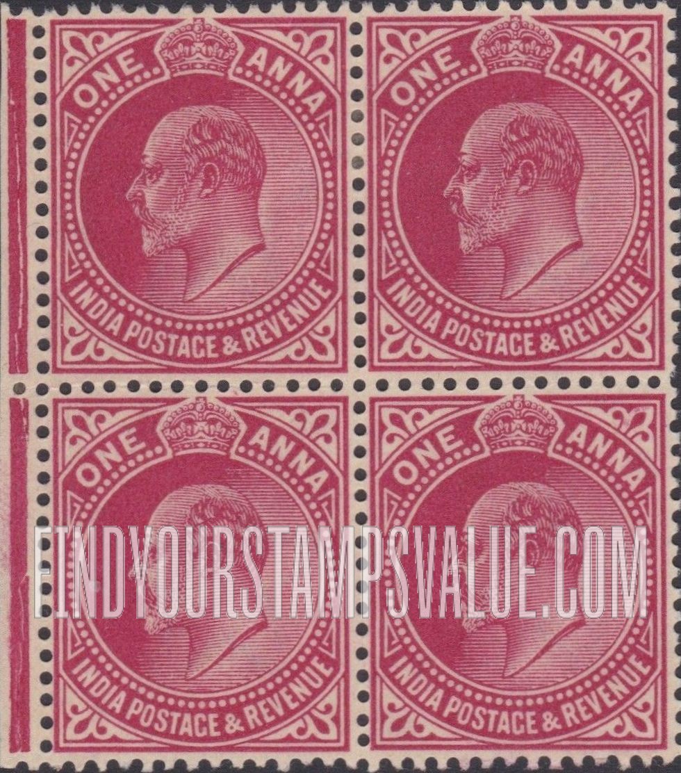FindYourStampsValue: Empire: King Edward VII - साम्राज्य: राजा एडवर्ड सप्तम