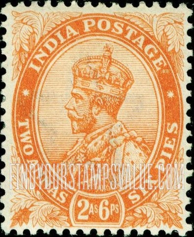 FindYourStampsValue: Empire: King George V - साम्राज्य: राजा जॉर्ज पंचम